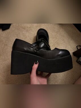 Cute Platform Mary Janes